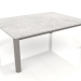 3D Modell Couchtisch 70×94 (Quarzgrau, DEKTON Kreta) - Vorschau