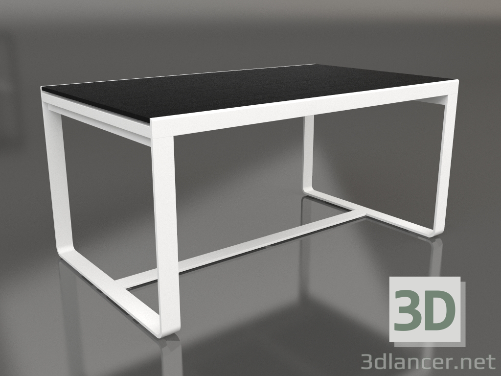 3d model Dining table 150 (DEKTON Domoos, White) - preview