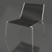 modello 3D Poltrona lounge Noel (base in acciaio, Black Flag Halyard) - anteprima