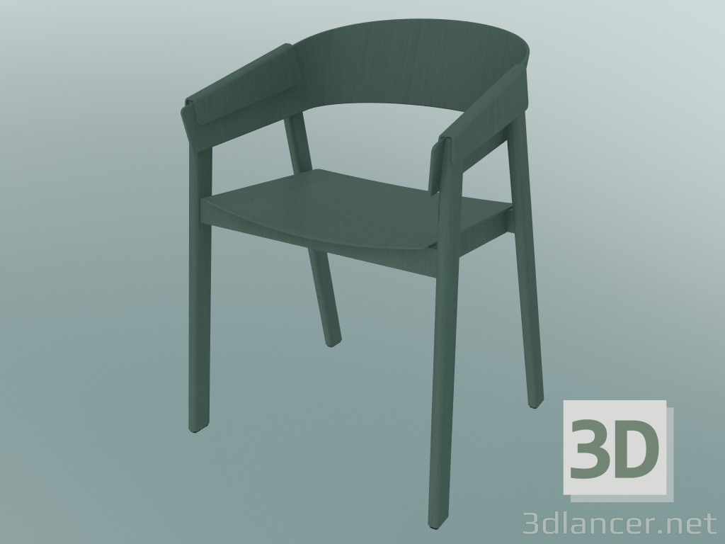 modello 3D Coprisedie (verde) - anteprima