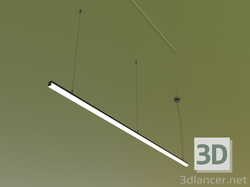 3d model Luminaria LINEAR P2526 (2000 mm) - vista previa