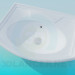 3d model wash basin - preview