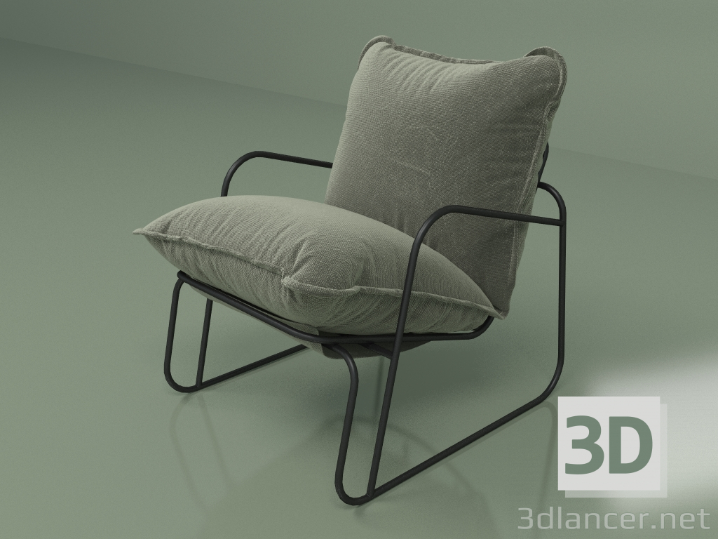 3D modeli Koltuk Tuttu Keresteci - önizleme