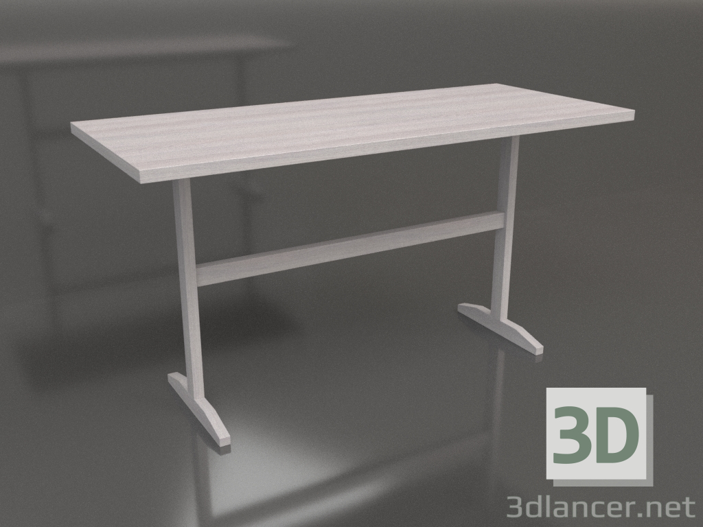 3D Modell Arbeitstisch RT 12 (1400x600x750, Holz hell) - Vorschau