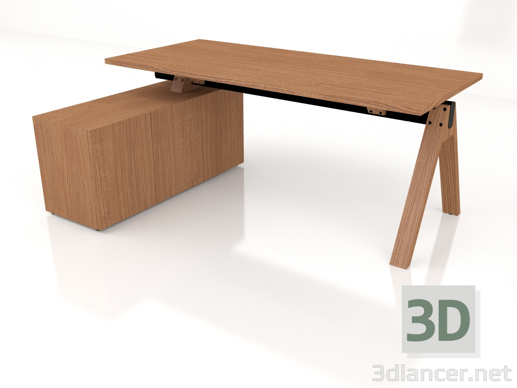 3d model Mesa de trabajo Viga V183L (1800x1300) - vista previa