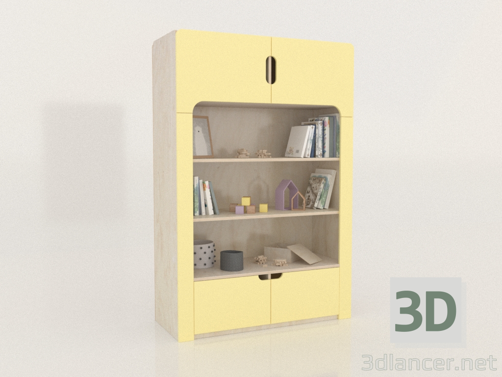 3d model Librería MODE J (KCDJAA) - vista previa