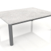 3D Modell Couchtisch 70×94 (Anthrazit, DEKTON Kreta) - Vorschau