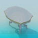 3d model Antique table - preview