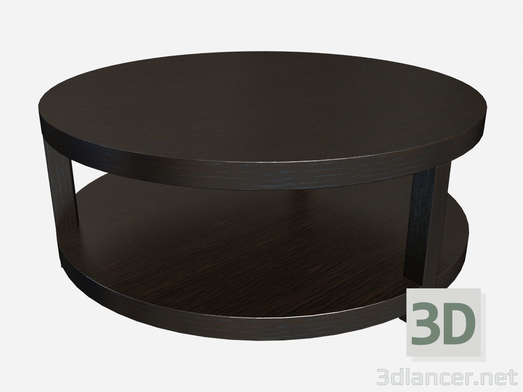 3d model Mesa de centro redonda forma Fausto Z01 - vista previa