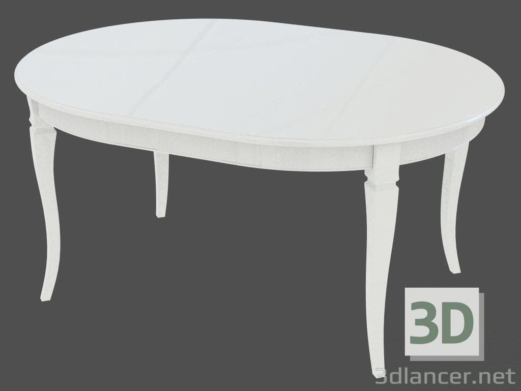 3d model Dining table NOBILITY tavolo (1200х1600, decomposed) - preview