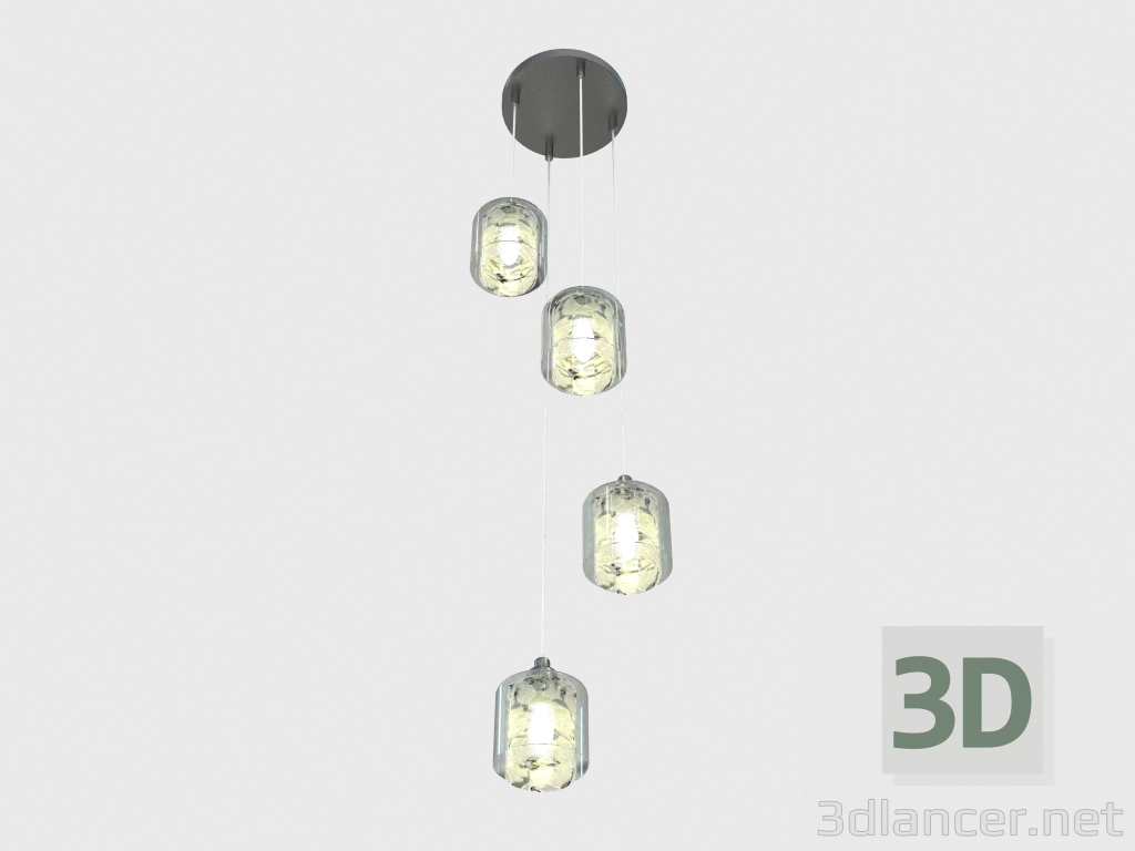 3d model Fixture (Chandelier) Isko (2210 4) - preview