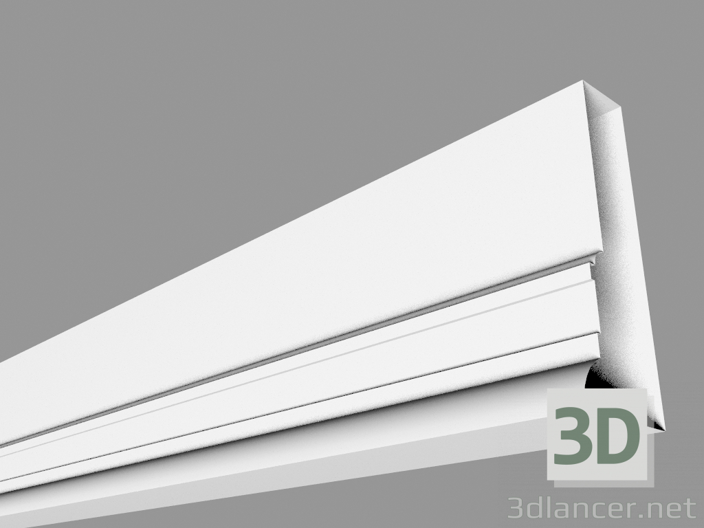 modèle 3D Eaves front (FK26NA) - preview