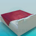 3d model Cama - vista previa