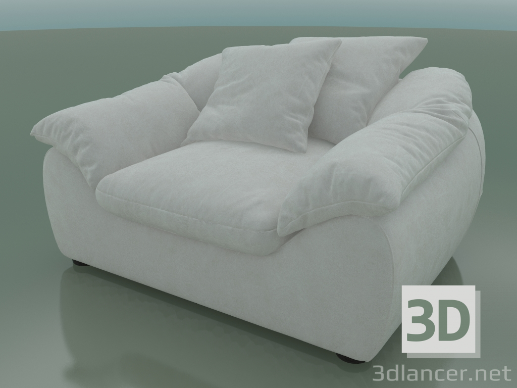 3d model Sillón Ilaria (1370 x 1300 x 710, 137IL-130) - vista previa