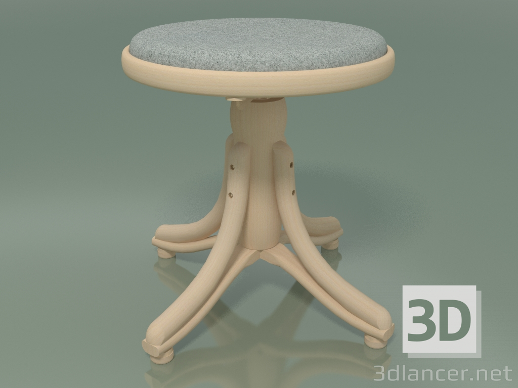 3d model Taburete de piano (373-505) - vista previa