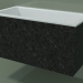 modèle 3D Lavabo suspendu (02R142101, Nero Assoluto M03, L 72, P 36, H 36 cm) - preview