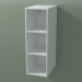 3d model Wall tall cabinet (8DUABD01, Glacier White C01, L 24, P 36, H 72 cm) - preview