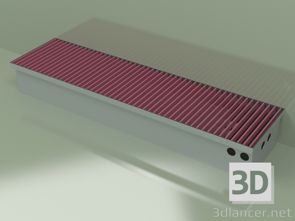 3d model Duct convector - Aquilo FMK (260x1000x140, RAL 4002) - preview