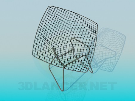 3d model Silla de rejilla - vista previa