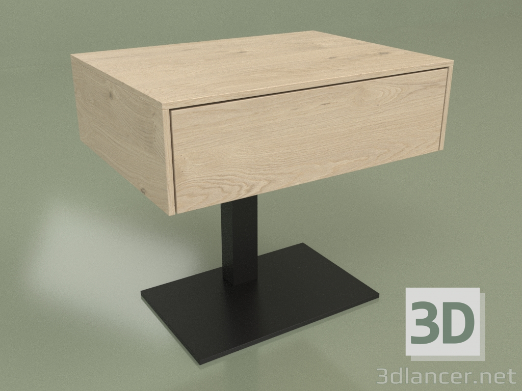 modèle 3D Table de chevet CN 250 (Champagne) - preview