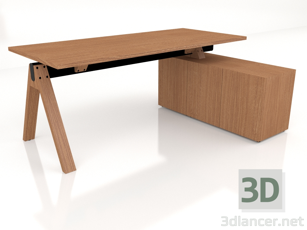 3D Modell Arbeitstisch Viga V183P (1800x1300) - Vorschau