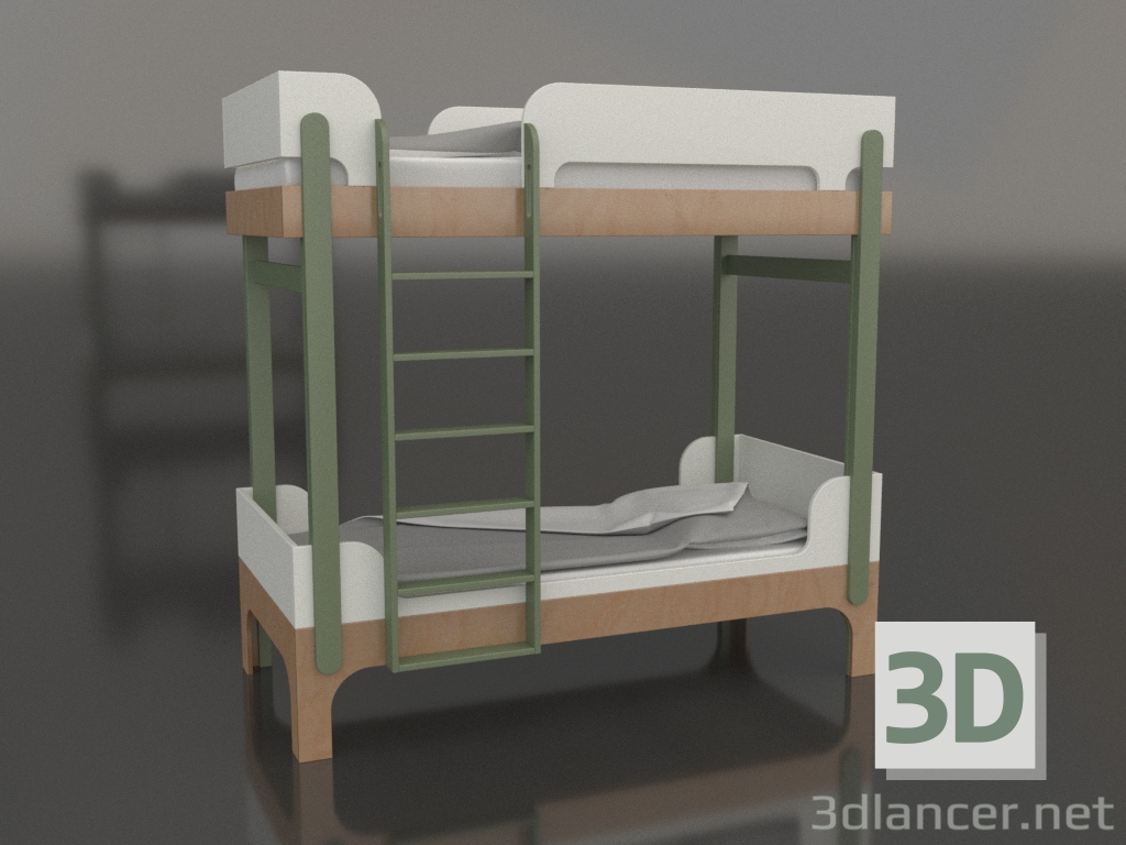 3d model Bunk bed TUNE Q (UGTQA1) - preview