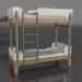 modello 3D Letto a castello TUNE Q (UGTQA1) - anteprima