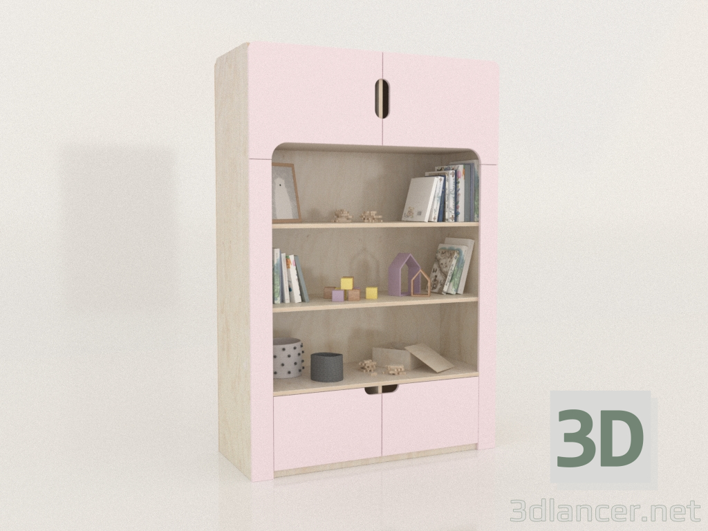 3D modeli Kitaplık MODU J (KPDJAA) - önizleme