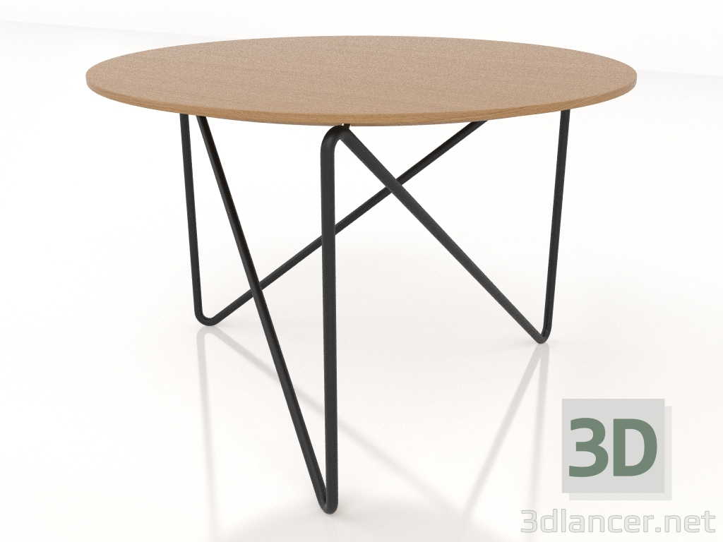 3d model Mesa baja 60 (madera) - vista previa