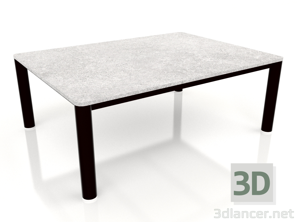 3d model Mesa de centro 70×94 (Negro, DEKTON Kreta) - vista previa