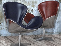 Armchair Spitfire Swan Chair Aviator (5 colors)