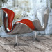 Sessel Spitfire Swan Chair Aviator (5 Farben) 3D-Modell kaufen - Rendern