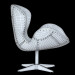 3d Кресло Spitfire Swan Chair Aviator (5 цветов) модель купить - ракурс