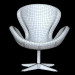 3d Кресло Spitfire Swan Chair Aviator (5 цветов) модель купить - ракурс