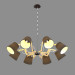 3d model Chandelier A5700LM-8BK - preview