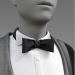 Esmoquin clasico masculino 3D modelo Compro - render