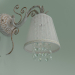 3d model Sconce 10007-1 (white with gold-clear crystal Strotskis) - preview