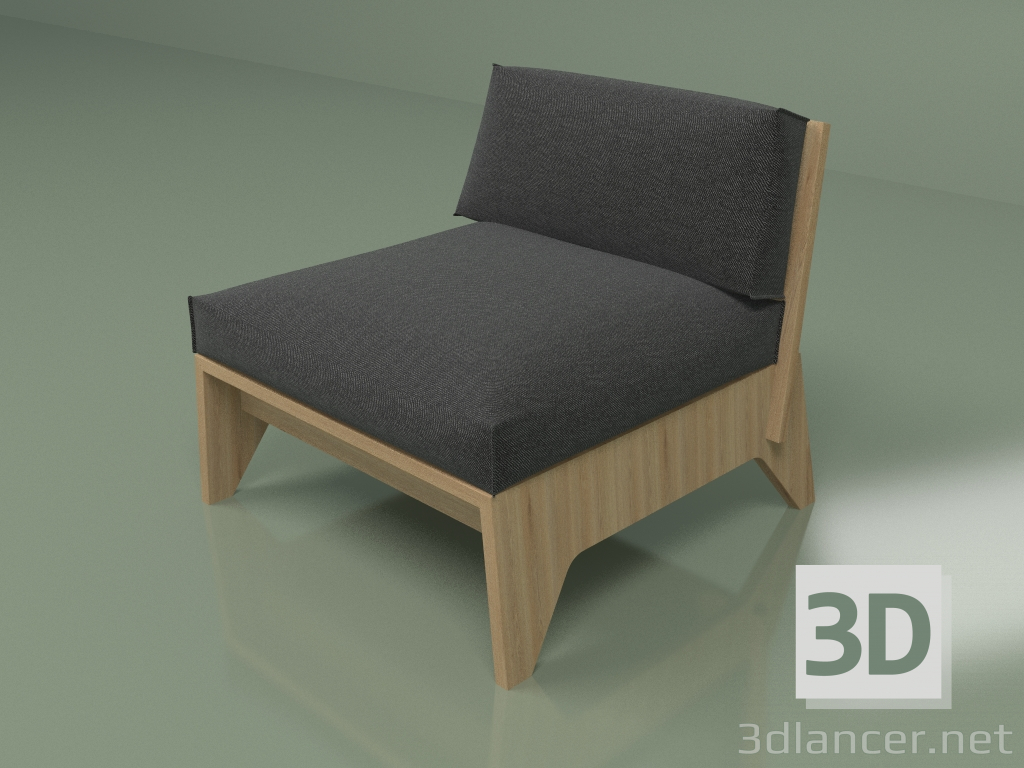 3D modeli Koltuk ACA01 - önizleme