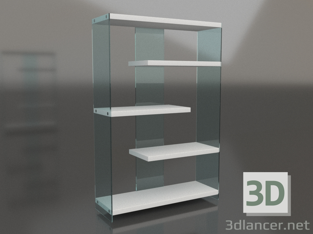 modèle 3D Etagère Melody (blanc) - preview