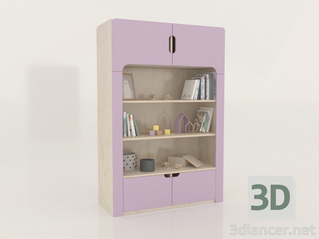 3d model Librería MODE J (KRDJAA) - vista previa