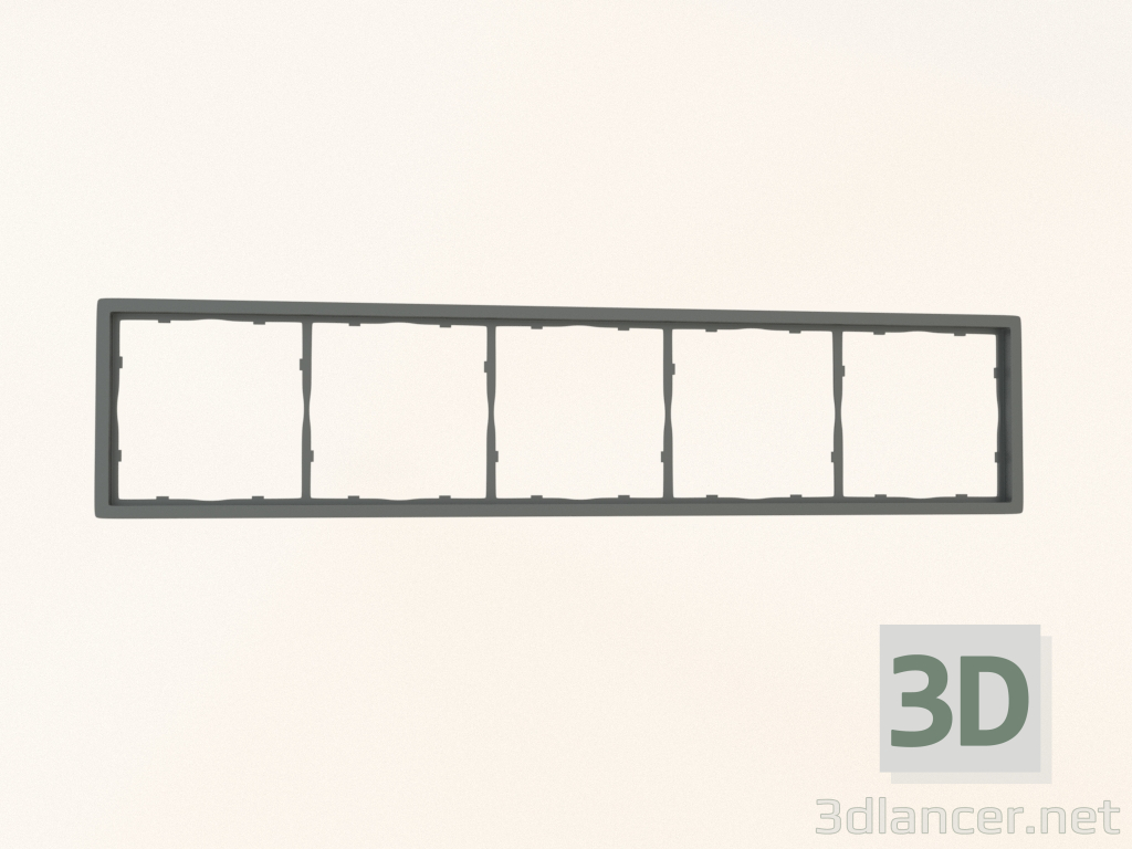 3D Modell Rahmen 5-a (Stahl, DA21537) R98 - Vorschau