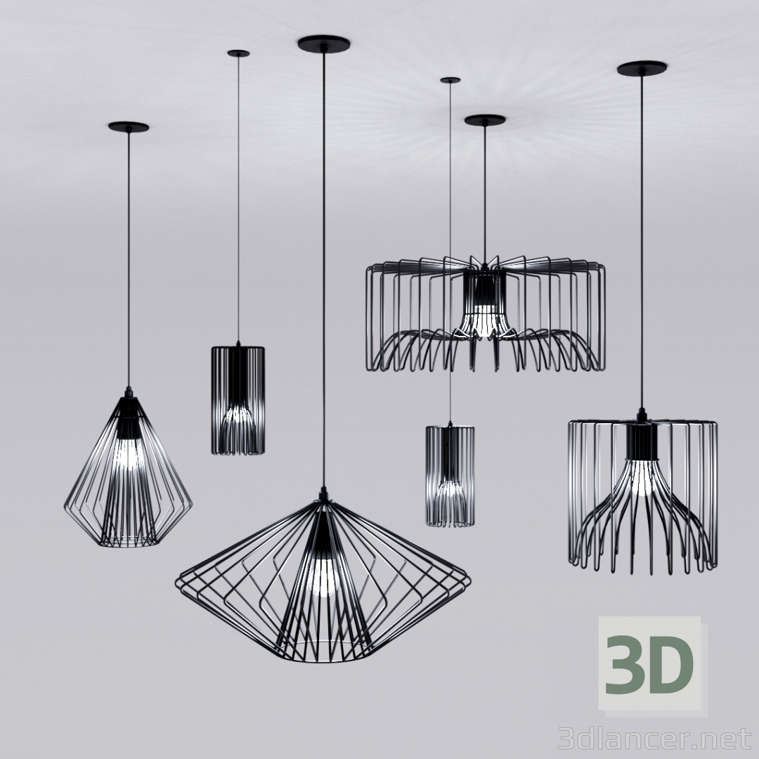 3d Modo Wire модель купить - ракурс