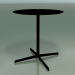 3d model Round table 5553 (H 72.5 - Ø 69 cm, Black, V39) - preview