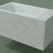 3D Modell Wandwaschbecken (02R142102, Carrara M01, L 72, P 36, H 36 cm) - Vorschau