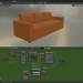 3d model Sofa VIMLE IKEA - preview