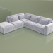 3D Modell Ecksofa Duke - Vorschau