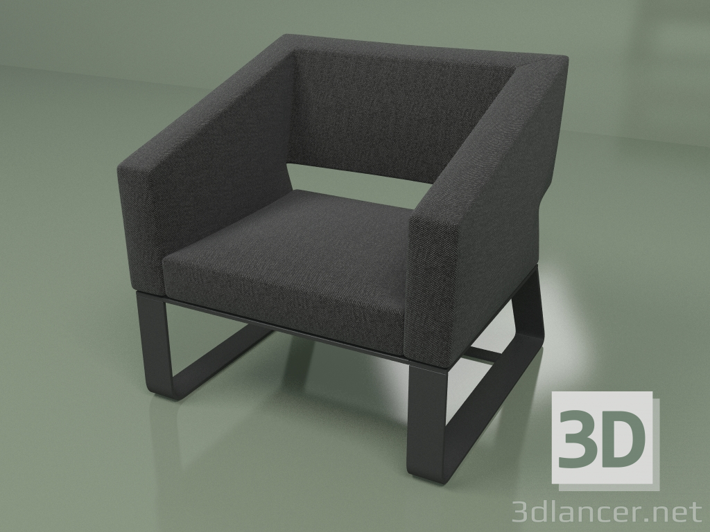 3D Modell Sessel ACA02 - Vorschau