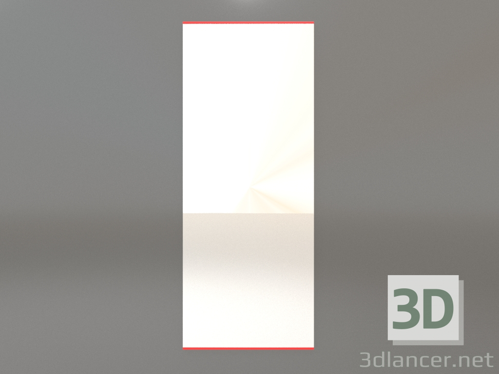 3D modeli Ayna ZL 01 (600х1500, parlak turuncu) - önizleme