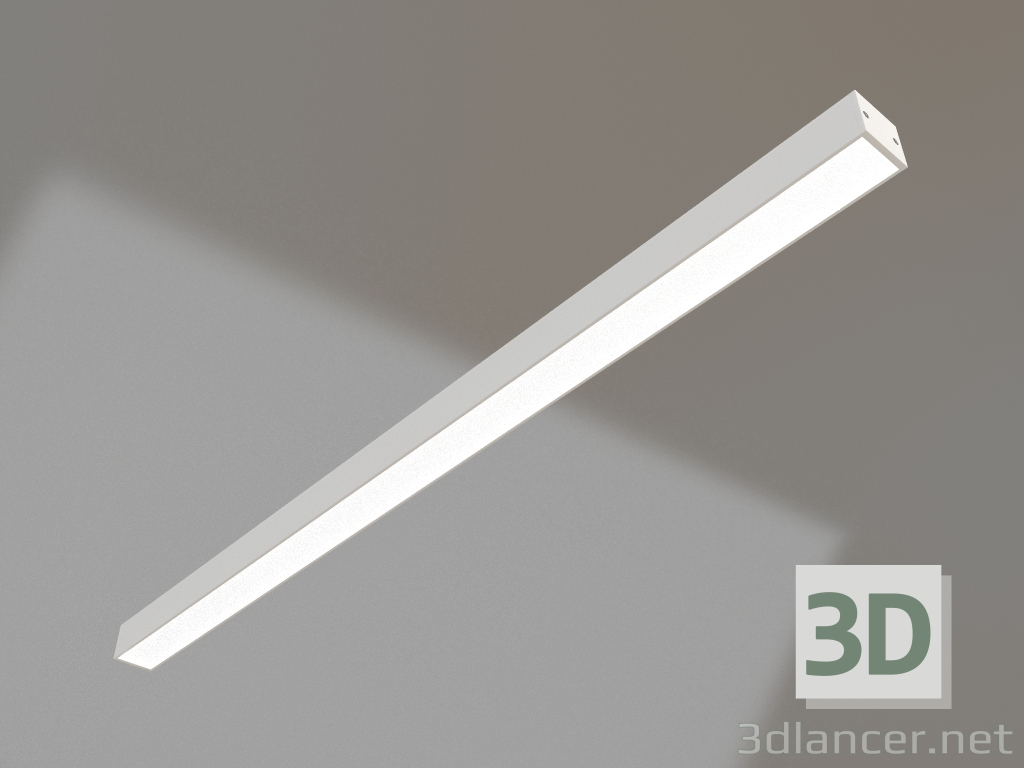 modèle 3D Lampe SNAP-STARLINE-FLAT-S600-13W Warm3000 (WH, 120 degrés, 48V) - preview