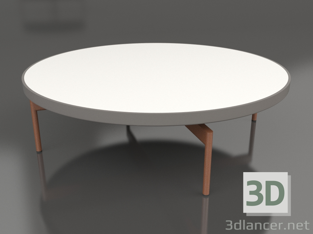 3D Modell Runder Couchtisch Ø120 (Quarzgrau, DEKTON Zenith) - Vorschau